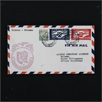 Portugal Stamps 4 X 1941 Flight Covers