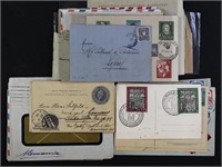 WW Stamps Cover/Front/Postcard lot