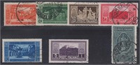 Italy Stamps #232-38 Used CV $600+