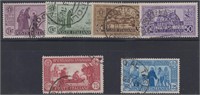 Italy Stamps #258-64 Used CV $356