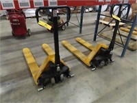 (2) Noblelift Hyd "High-Lift" Pallet Trucks