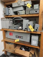 Assorted Electrical Switches & Transformers