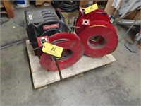 (4) Pneumatic Hose Reels