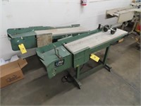(2) 4' Variable Speed Take Off/Delivery Conveyors