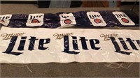 Miller Lite banners: