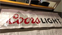 Coors Light banner