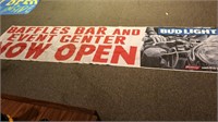 Bud Light Banner: Baffles Bar & Event Center Now