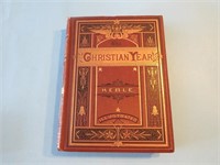 1889 Christian Years Antique Book Toronto Ontario