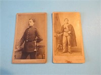 1800s CDV German Soldiers Photographs Antique OLD