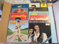 QTY 10 Elvis Presley Record Albums LP Vinyl