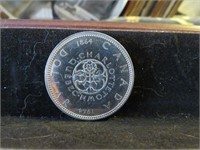 1984 Canada Silver Doller Coin Charllottetown Que