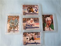 5x Upperdeck Oversize Hockey Cards Sidney Crosby +