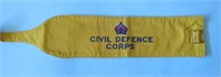 WWII Civil Defence Arm Band Homefront Volunteer