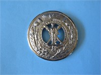 Large Scottish Kilt Badge Pin Clan Insignia