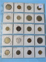 20 Republic of China Coin Collection w Hong Kong