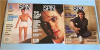 Vintage Lot Spin Magazines 1988 - 1989 The Cure