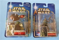 Star Wars Sealed Figures Yoda 2002 & Geonosian War