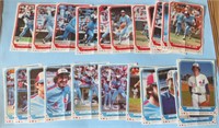 1982 O-Pee-Chee Toronto Blue Jays & Expos Set 1-24