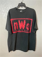 Vintage WCW Wrestling NWO Logo Shirt 1990s