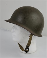 WW2 US Army M1 Helmet Rear Seam