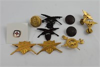 Post WW1 US Army Insignia Grouping