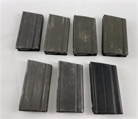 Lot of 7 FN FAL Rifle Magazines