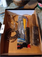 Zip Ties, Safety Glasses & Wire Brushes (2)