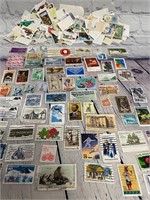 Large Lot of Assorted Single Stamps Big Collection