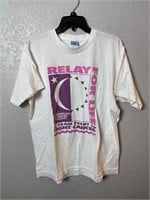 Vintage Relay For Life Cancer Event Shirt