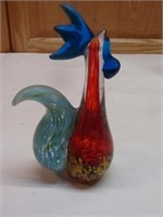 Likely Mareno Glass Rooster
