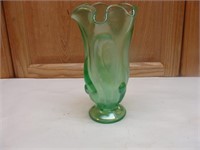 GRQTRA Marked Green Vase