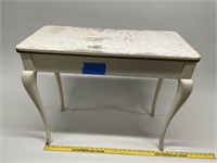 Piano Bench White Wooden with Lid
