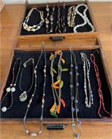 Lot of 12 Designer & Costume Jewelry Necklaces