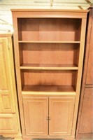 Lot #570 - Contemporary Oak three tier two door