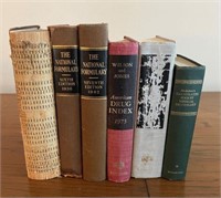 Lot of 6 Old Medical Books