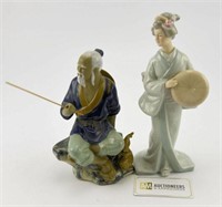 Lot #651 - Toto collectables geisha girl,
