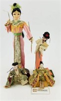 Lot #663 - Qty of Chinese dolls