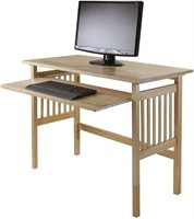 Winsome Wood Mission Home Office, Natural