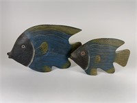 2 Folk Art Fish