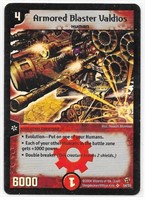 Duel Masters Armored Blaster Valdios foil S4/S5
