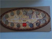 Millenium Canada 1999 set of 12 Quarters 25 Cent