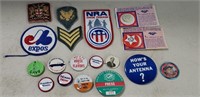 Nixon/ Vintage Pins and Patches