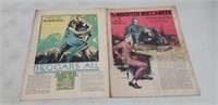 Mar. 1934 Detroit Free Press "The Sunday Novel"