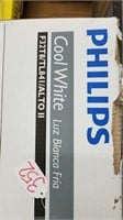 BOX OF PHILLIPS COOL WHITE BULBS