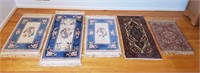 Lot of 5 Small Rugs