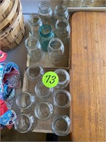 (15) Quart Jars