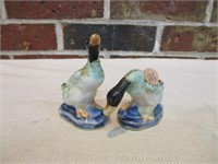 2 Duck Figurines - Japan