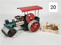 Old Smoky Steam Powered Toy Road Roller