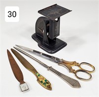 Early Reliance Postal Scale & Letter Openers