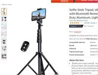 Selfie Stick Tripod, UBeesize 51" Extendable Tripo